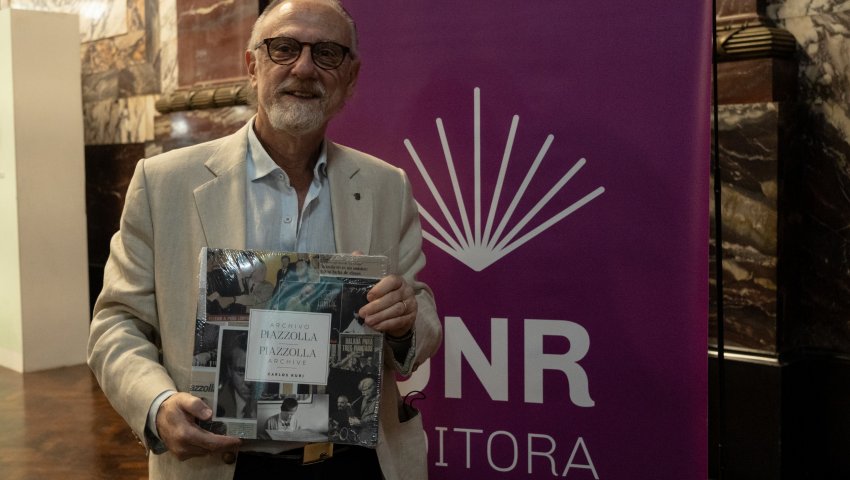 Carlos Kuri, autor de esta producción histórica.