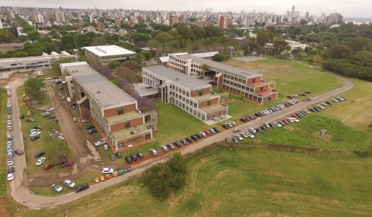 foto aérea Ciudad Universitaria Rosario, Universidad Nacional de Rosario