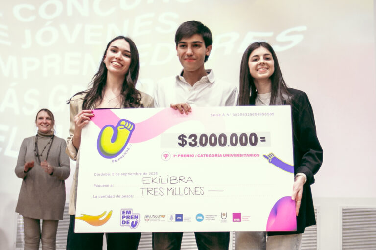 Lee más sobre el artículo Estudiantes de la UNR ganaron Emprende U