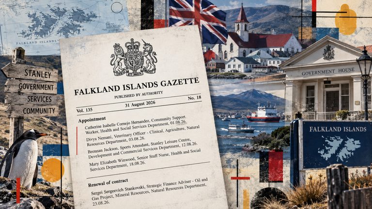 Lee más sobre el artículo La Gazette del enclave colonial de Malvinas del mes de agosto